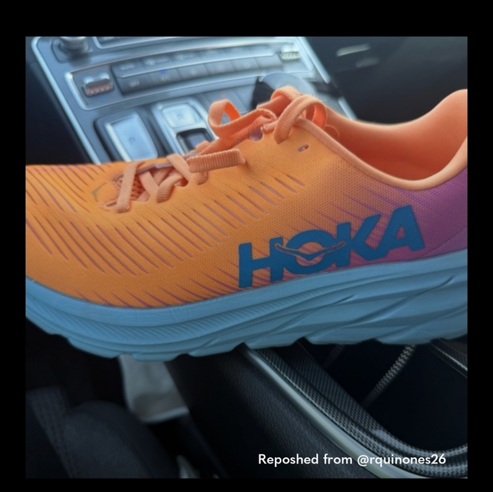 Hoka One One Women's Orange Running Shoes